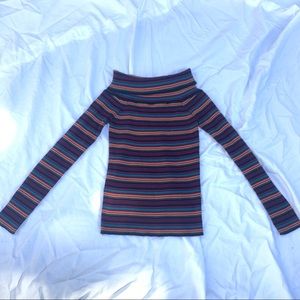 forever 21 long sleeve off the shoulder top